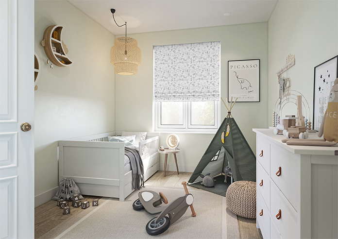 Dino Park, Onyx - Roman Blind - Image 6